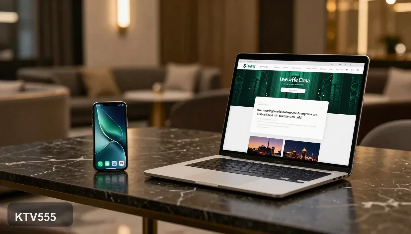 ทางเข้าล่าสุด KTV555 และวิธีเช็กโดเมน